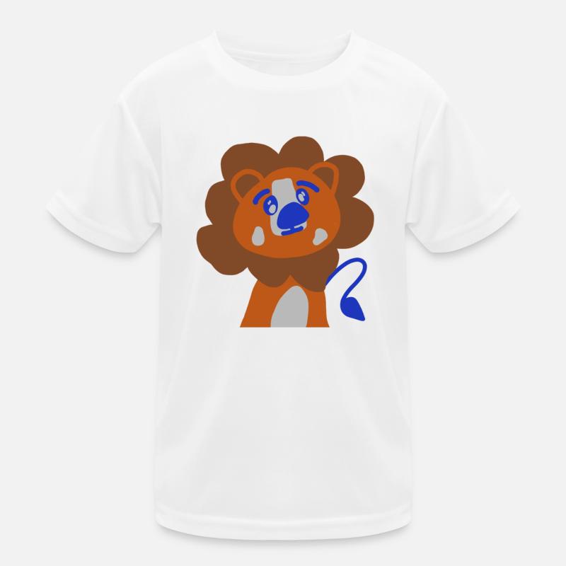 netter Löwe  Kinder Funktions-T-Shirt