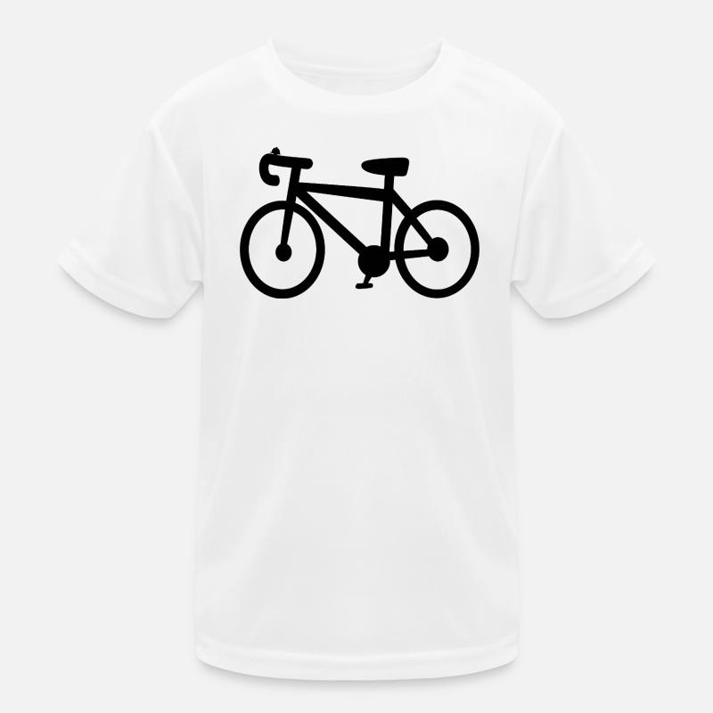 Silhouette minimale de cycliste T-shirt sport Enfant