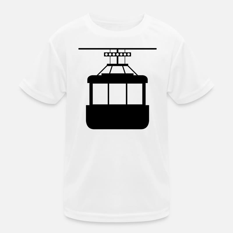 Cable car Kids Functional T-Shirt