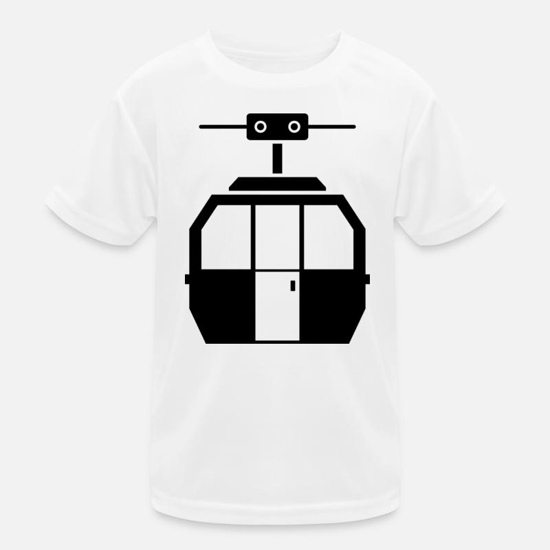 Cable car Kids Functional T-Shirt