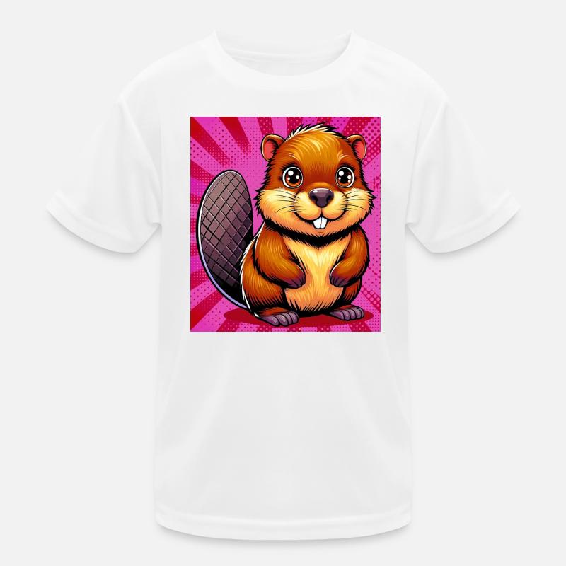 castor T-shirt sport Enfant