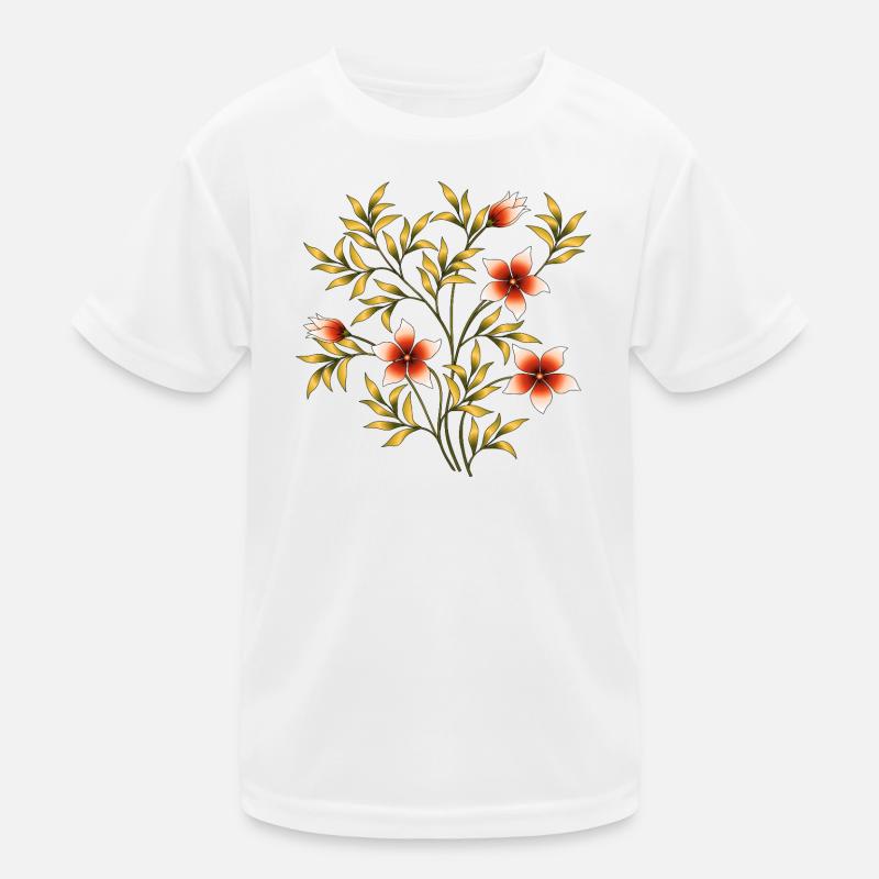 Fleur T-shirt sport Enfant