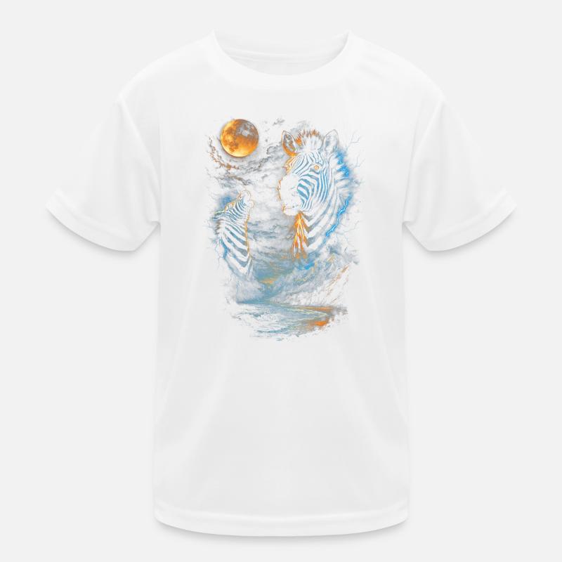 Zebra Kids Functional T-Shirt