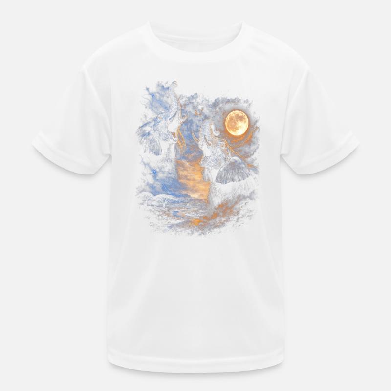Elefant Kinder Funktions-T-Shirt