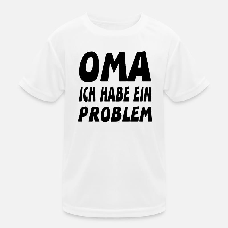 Oma Kinder Funktions-T-Shirt