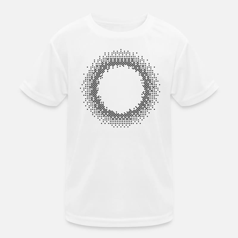 Conception des cercles géométriques T-shirt sport Enfant