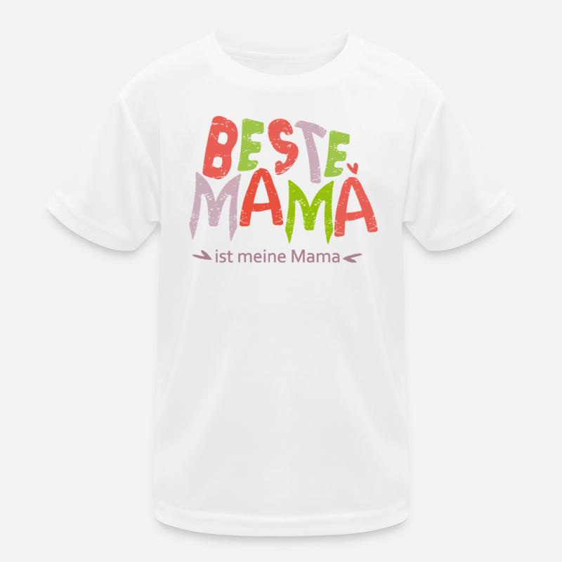 Beste Mama  Kinder Funktions-T-Shirt