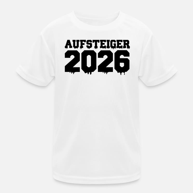 Aufsteiger 2026 Kinder Funktions-T-Shirt