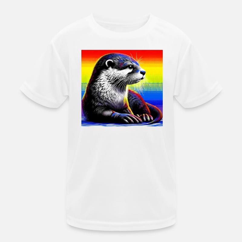 Otter Kinder Funktions-T-Shirt