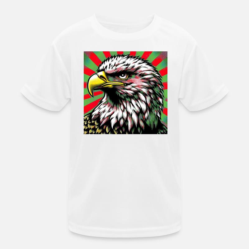 Adler Kinder Funktions-T-Shirt