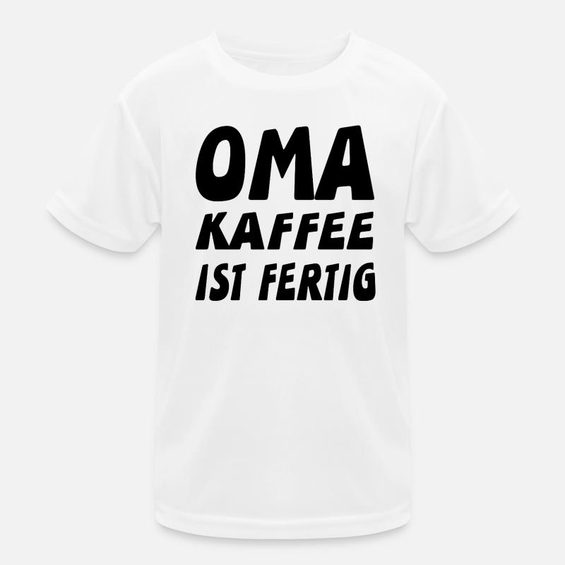 Oma Kinder Funktions-T-Shirt