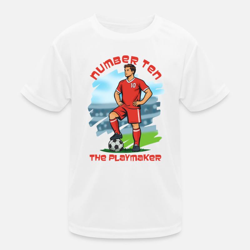 Number Ten, The Playmaker (midfielder) Kids Functional T-Shirt