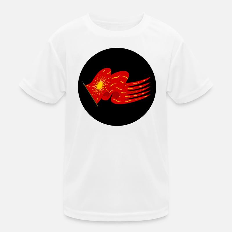 Banner des Heiligen Denis Kinder Funktions-T-Shirt