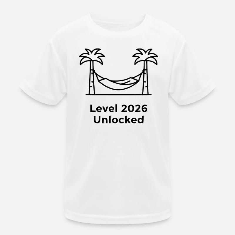  Level 2026 Unlocked Hängematte Kinder Funktions-T-Shirt