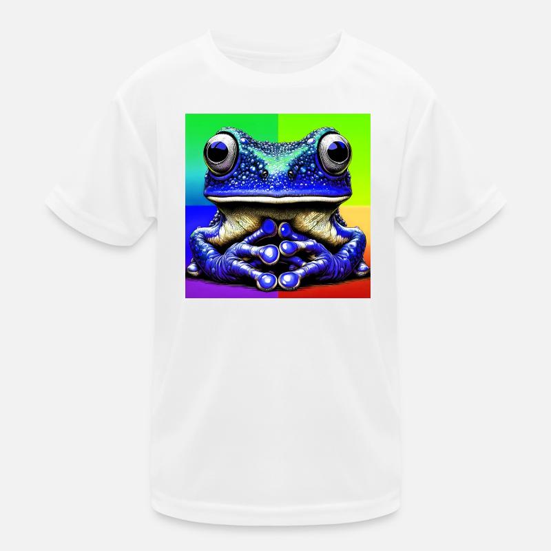 Frosch Kinder Funktions-T-Shirt