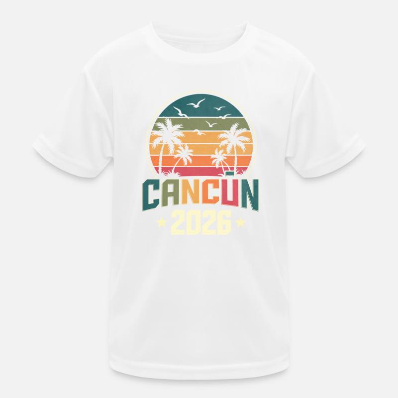 Cancun 2026 Kinder Funktions-T-Shirt