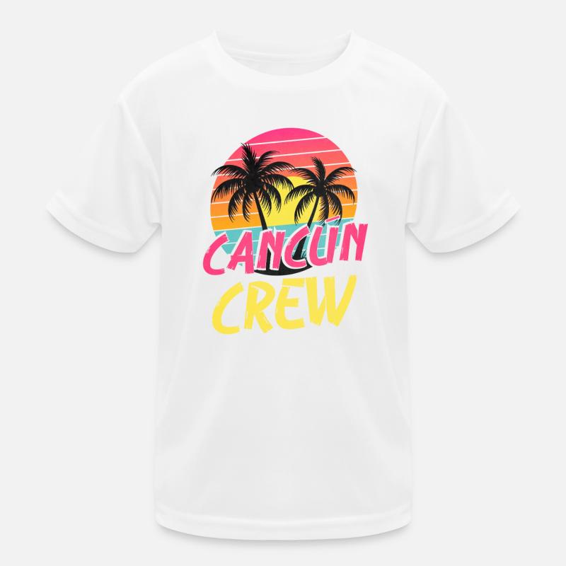 Cancun Crew Kinder Funktions-T-Shirt