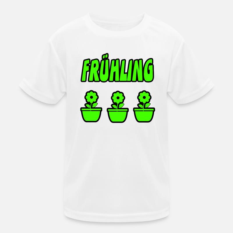 Frühling Kinder Funktions-T-Shirt
