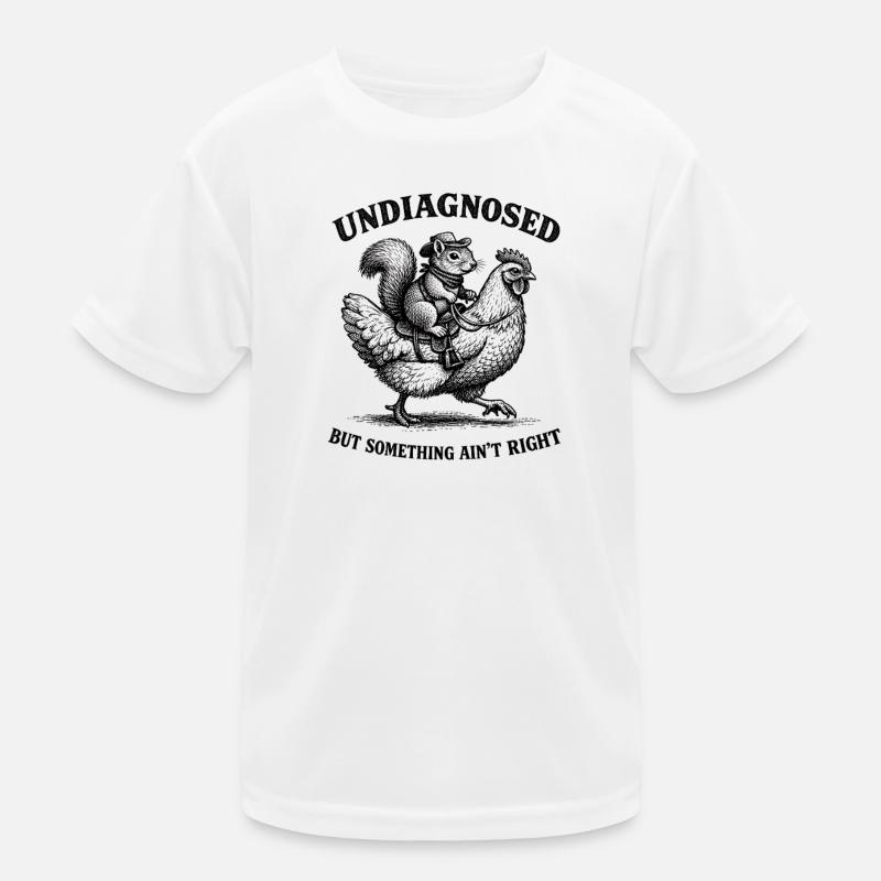 Not diagnosed, but something is wrong Kids Functional T-Shirt