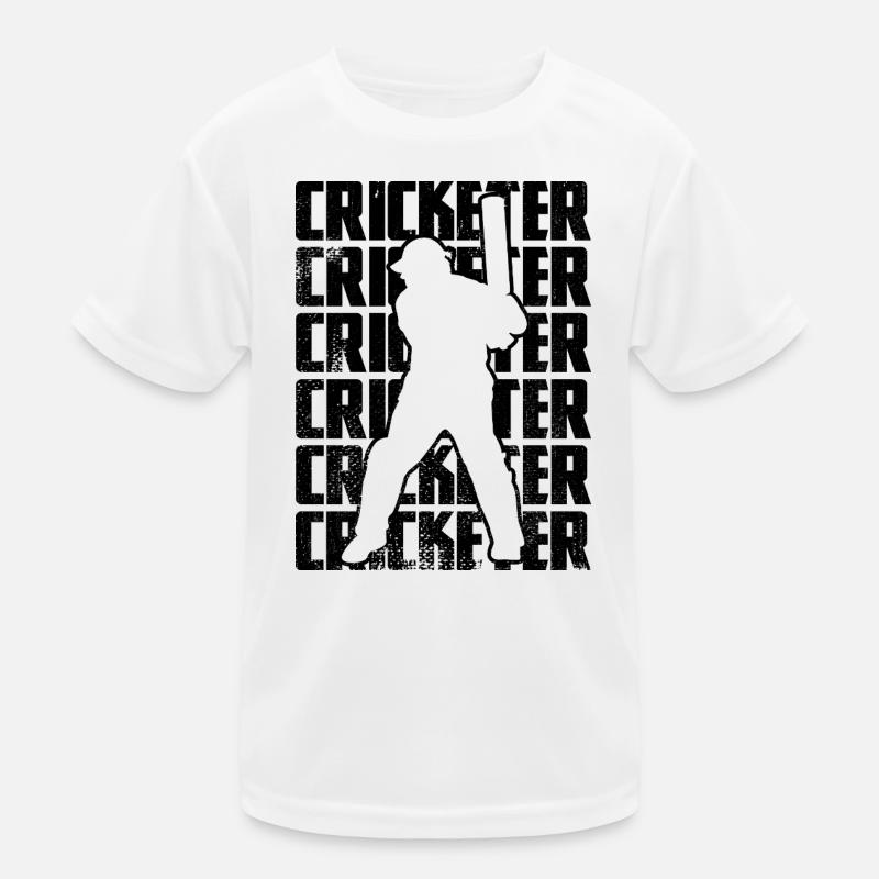 Cricketer T-shirt sport Enfant
