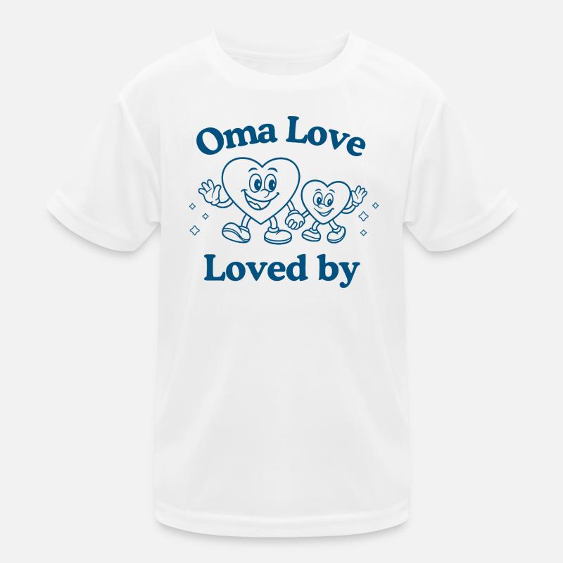 Oma Geschenk Personalisiert - Oma Muttertag Kinder Funktions-T-Shirt