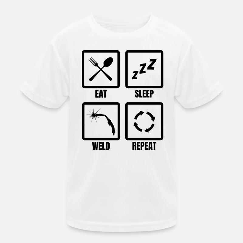 Routine de soudeur T-shirt sport Enfant