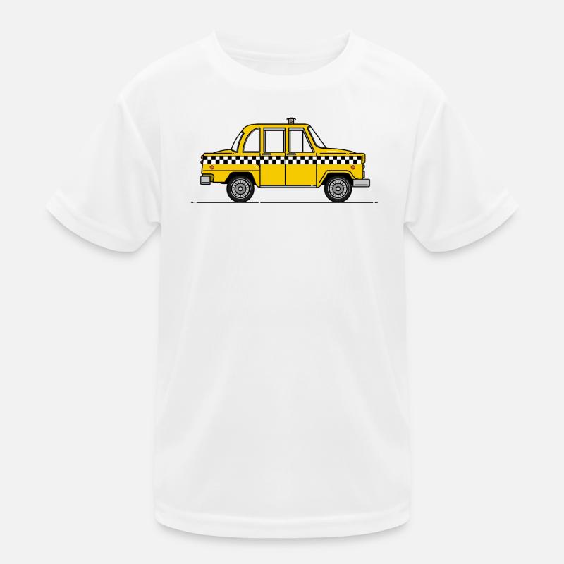Taxi jaune T-shirt sport Enfant