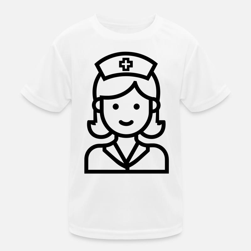 Krankenschwester Kinder Funktions-T-Shirt
