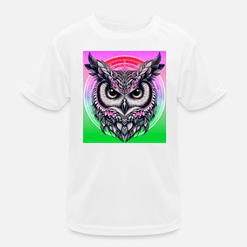 Eule Kinder Funktions-T-Shirt
