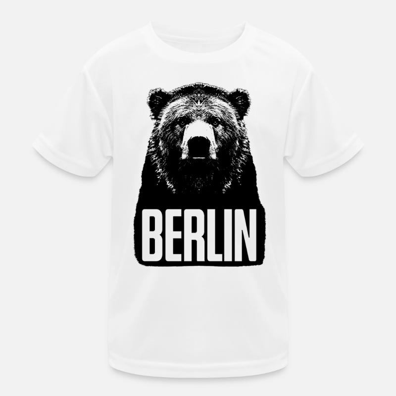 Berlin Bär  Kinder Funktions-T-Shirt