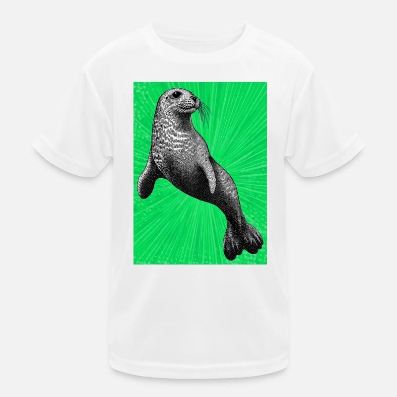 Siegel Kinder Funktions-T-Shirt