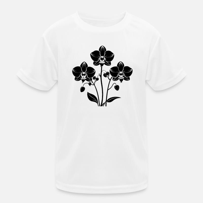 Orchids Kids Functional T-Shirt