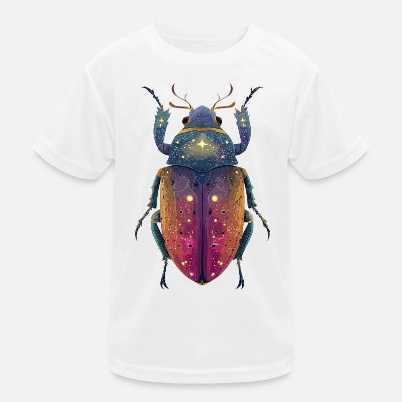 Galaktischer Krabbelkäfer Nebeltraum Kinder Funktions-T-Shirt