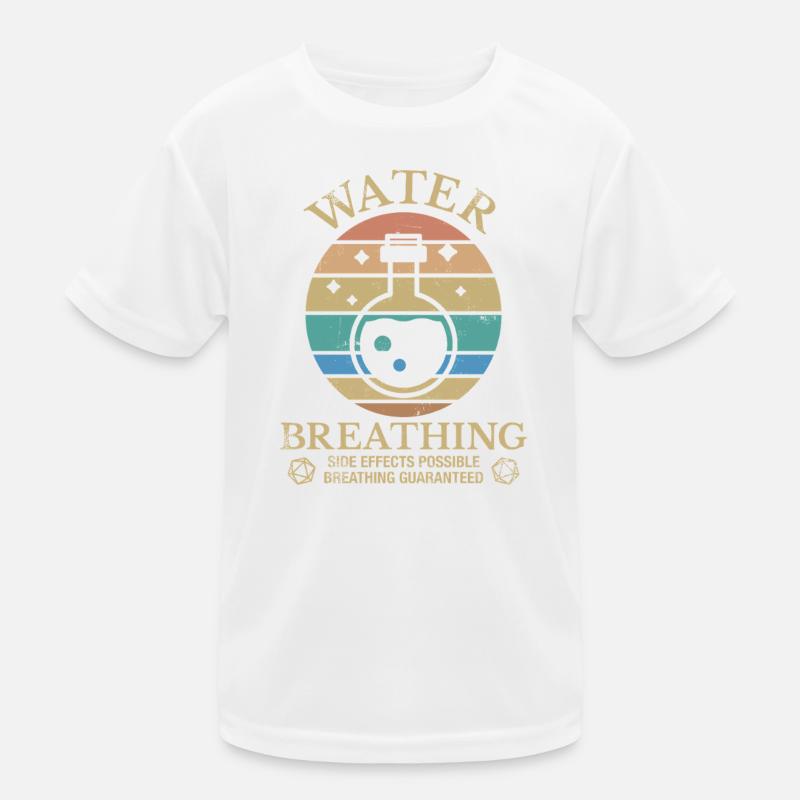Water Breathing Trank Fantasy Rollenspiel RPG Kinder Funktions-T-Shirt