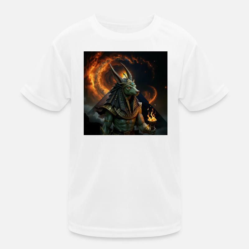 Anubis: Feuerkrieger Kinder Funktions-T-Shirt