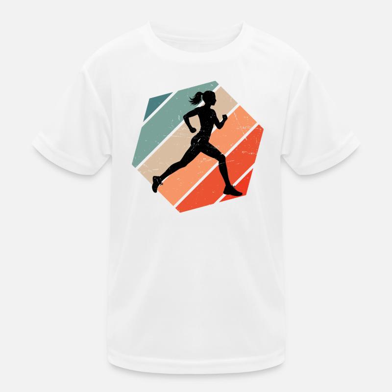 Geschenkidee für eine Running mit Running Kinder Funktions-T-Shirt