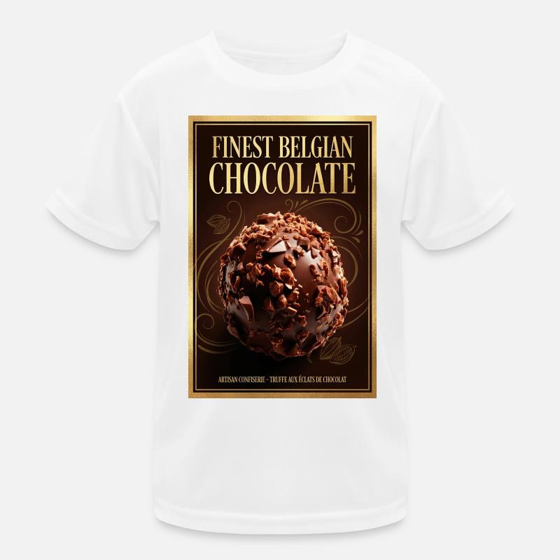 Finest Belgian Chocolate Kids Functional T-Shirt