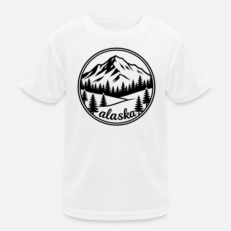 Alaska Kinder Funktions-T-Shirt