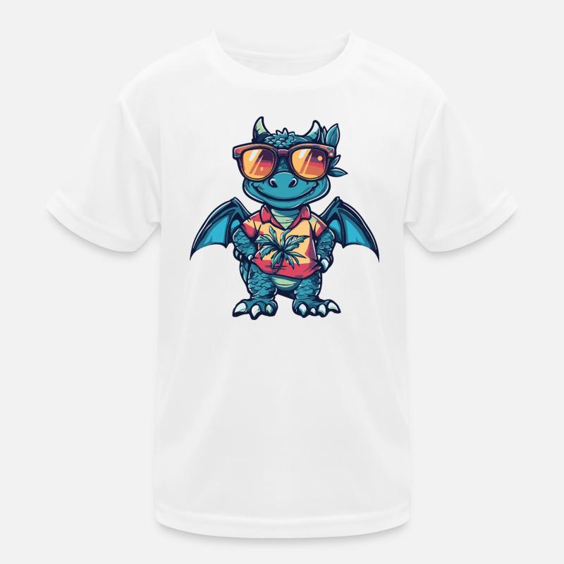 Dragon Comic Holiday T-shirt sport Enfant