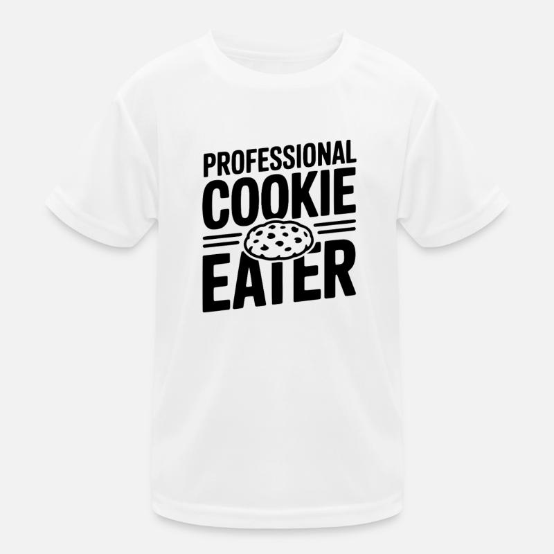 Professional Cookie Eater Kids Functional T-Shirt