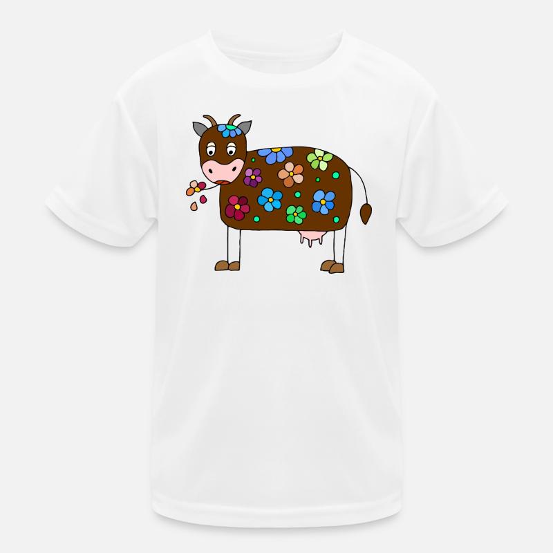 Kuh Kinder Funktions-T-Shirt