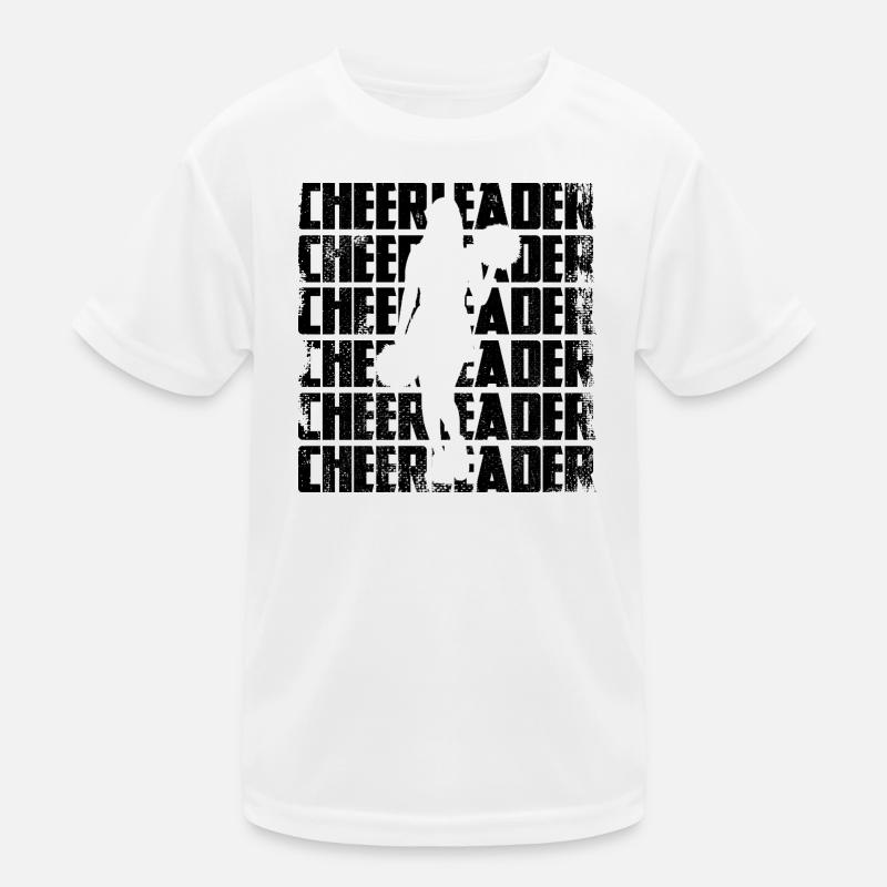 Cheerleader Kinder Funktions-T-Shirt