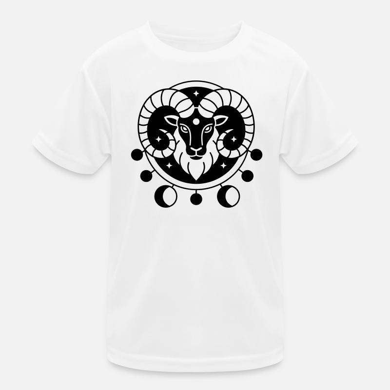 Tierkreiszeichen Widder Kinder Funktions-T-Shirt
