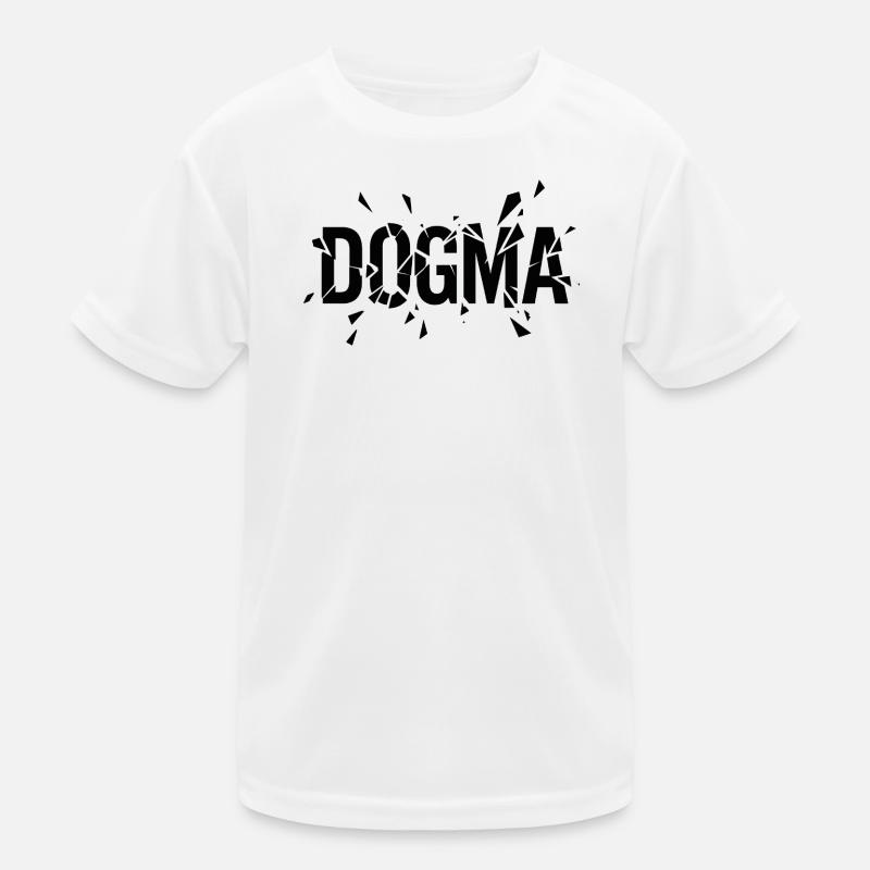 Broken dogma - Kids Functional T-Shirt - white