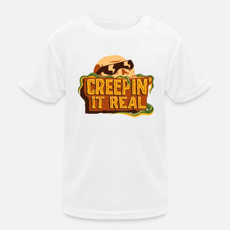 Creepin' It Real Kids Functional T-Shirt