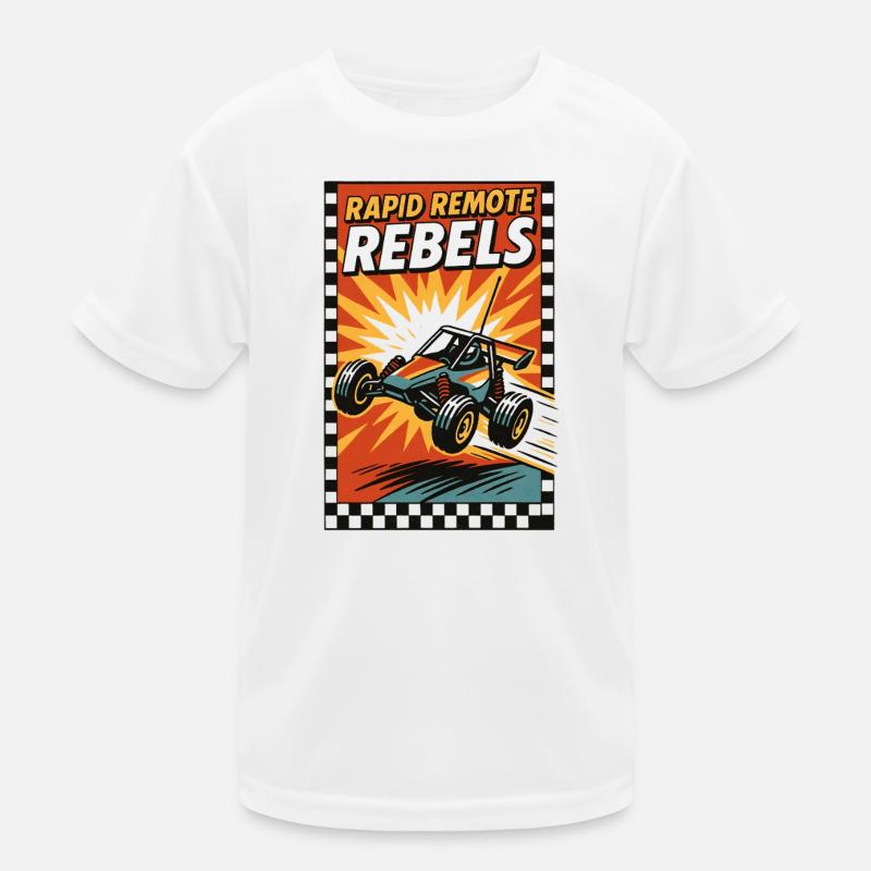 Fast RC Rebels | Offroad Buggy Kids Functional T-Shirt