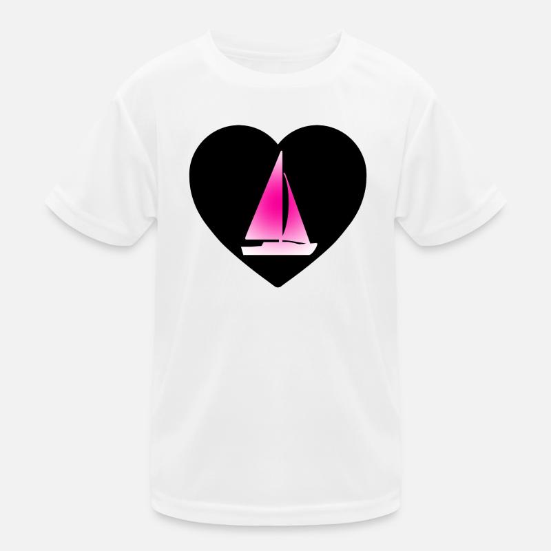 Segeln Kinder Funktions-T-Shirt