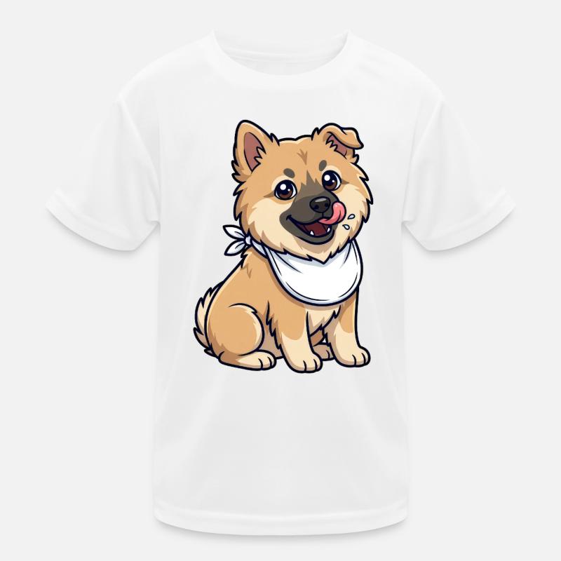 Eurasier | Welpe NomNom | Kawaii Kinder Funktions-T-Shirt
