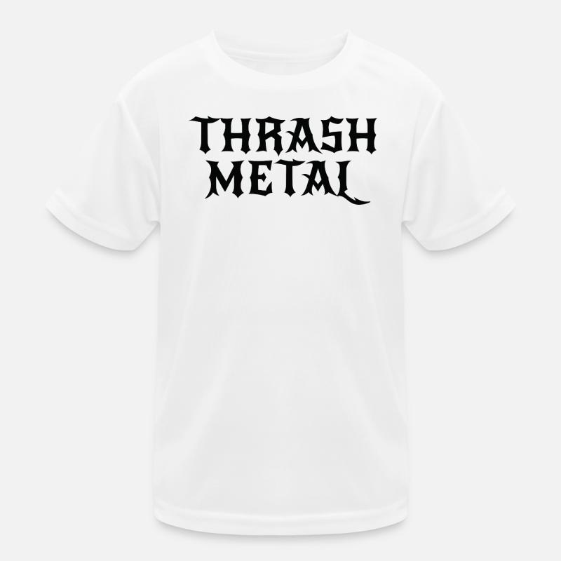 Thrash Metal Logo Tee Kinder Funktions-T-Shirt