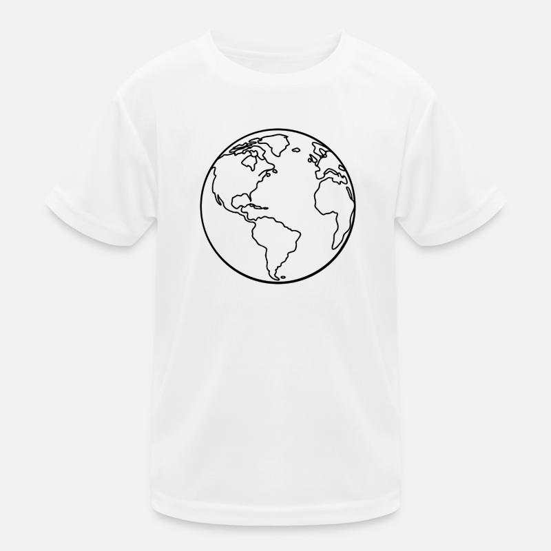 Sommet de la Terre T-shirt sport Enfant